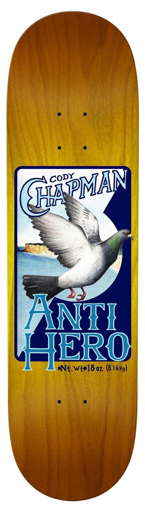 ANTI-HERO CHAPMAN HOMERS DECK 8.32 Skateboard Deck