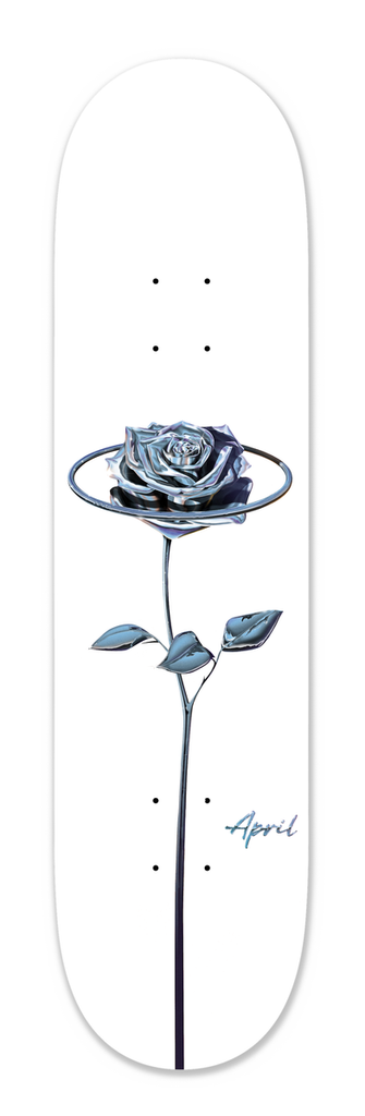 APRIL TEAM CHROME ROSE DECK 8.25