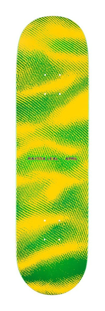 APRIL RAYSSA LEAL STATIC SKATEBOARD DECK 8.25