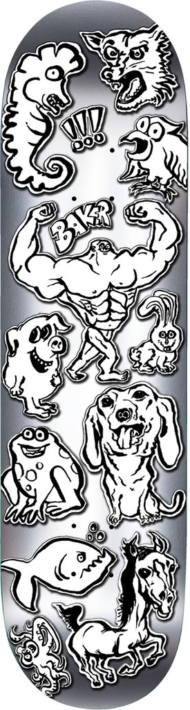 BAKER TYSON PETERSON CALAMITIES TWIN TAIL DECK 8.38