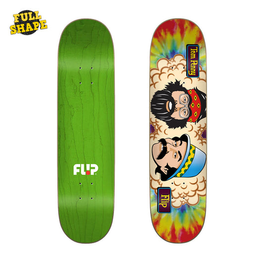 FLIP PENNY TOM'S FRIENDS TIE DYE DECK 8.25 Cheech And Chong