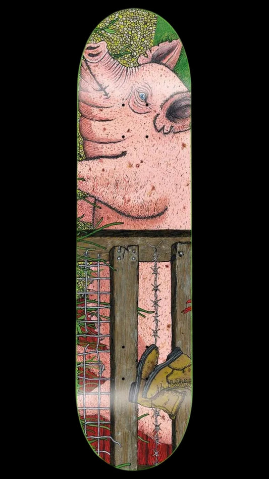 GX1000 TEAM PIG SKATEBOARD DECK 8.25