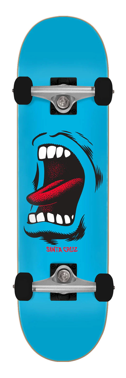 8.0in Full Screaming Big Mouth Santa Cruz Complete Skateboard