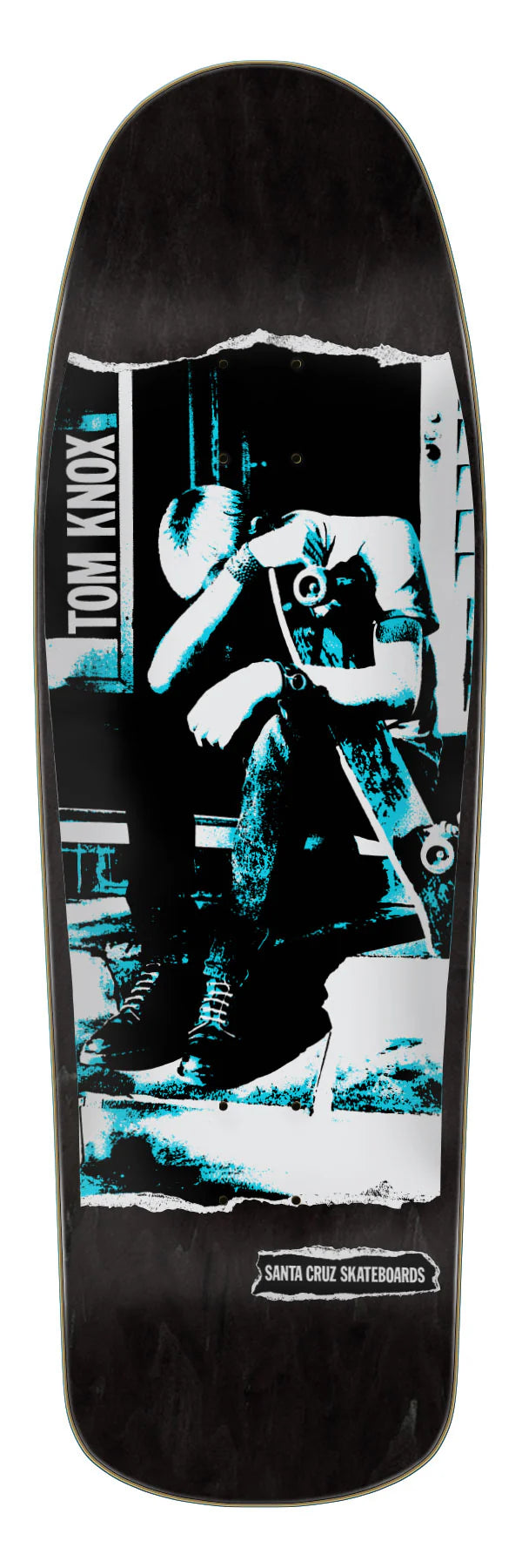 9.89in Tom Knox Punk Reissue Santa Cruz Skateboard Deck – www