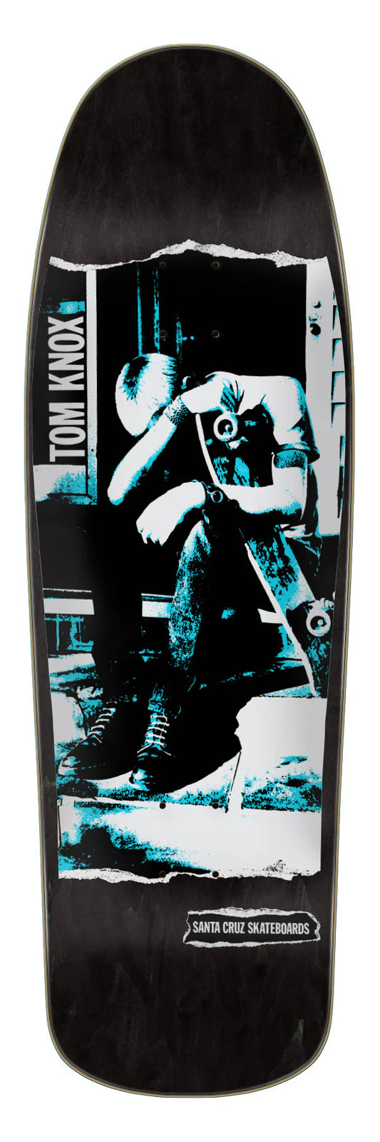 9.89in Tom Knox Punk Reissue Santa Cruz Skateboard Deck