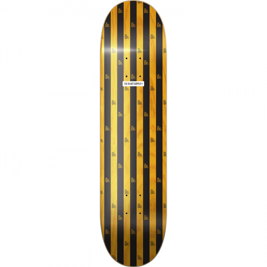 The Heart Supply HS STRIPES DECK-8.0 BLK/YEL