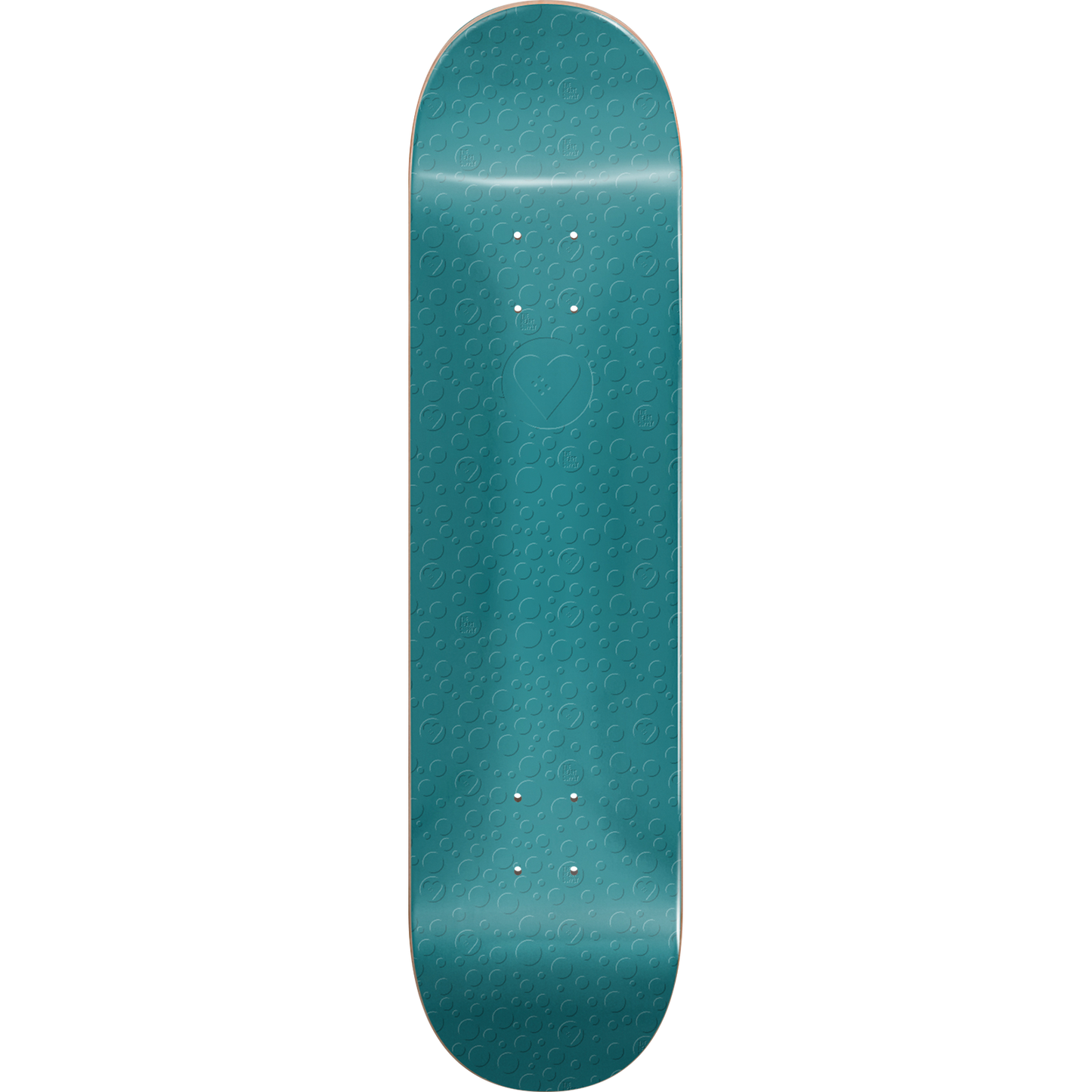 The Heart Supply Skateboards Cosmic Polkahearts Pearl Sapphire Skateboard Deck - 8" x 31.875"