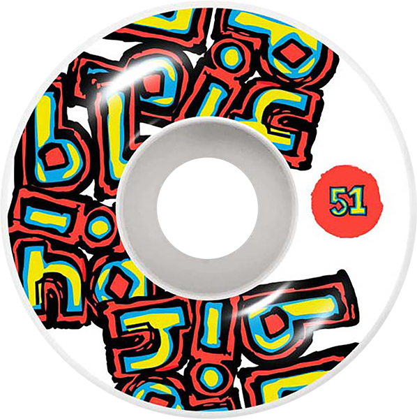 Blind - Og 51mm Wht/wht - Skateboard Wheels (Set of Four)