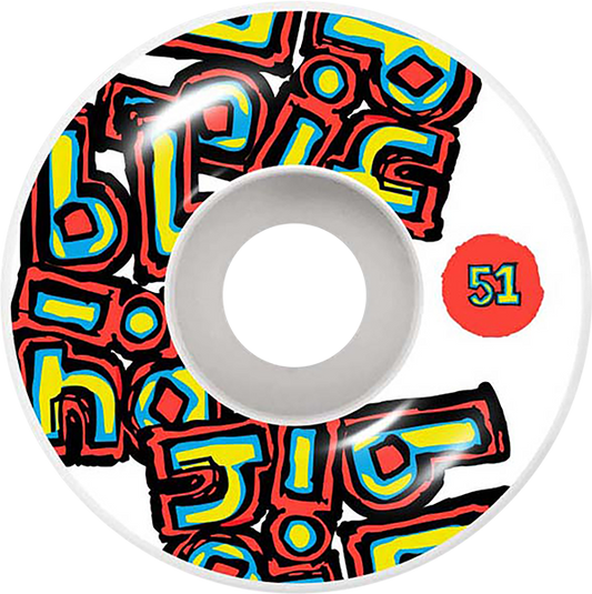 Blind - Og 51mm Wht/wht - Skateboard Wheels (Set of Four)