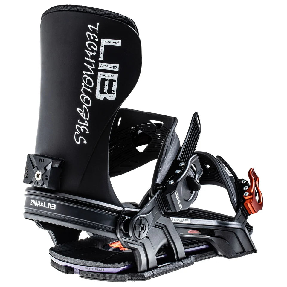 2022 Bent-Metal Transfer x LibTech Mens Medium Bindings