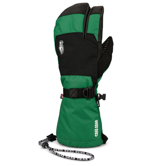 Crab Grab Men's Cinch Trigger Snowboarding Gloves Forest Black 2025