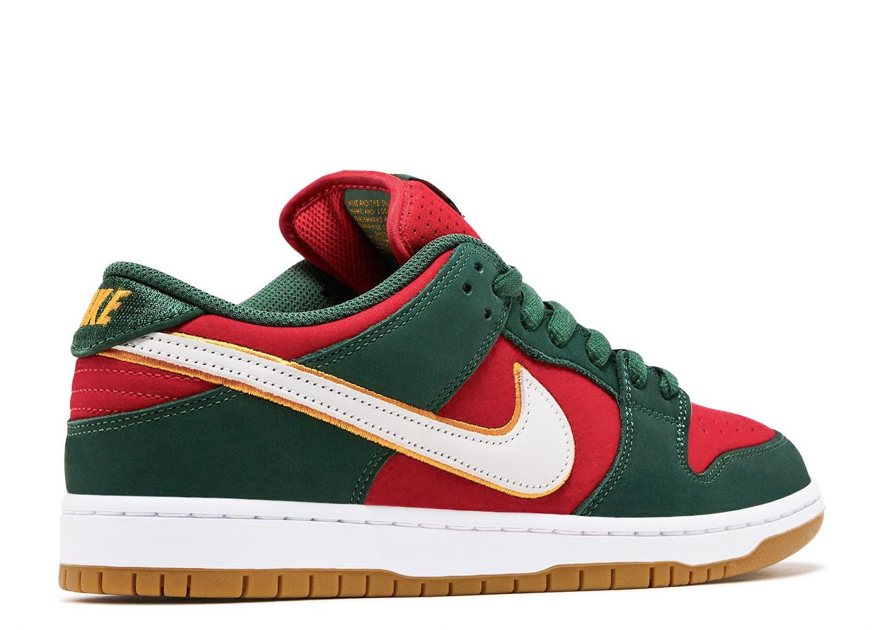 Nike Supersonic Dunk-Green,Red,White