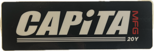 Capita MFG 20Y Snowboarding Sticker