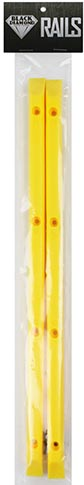 BLACK DIAMOND YELLOW RAILS SKATEBOARD RAIL GUARDS