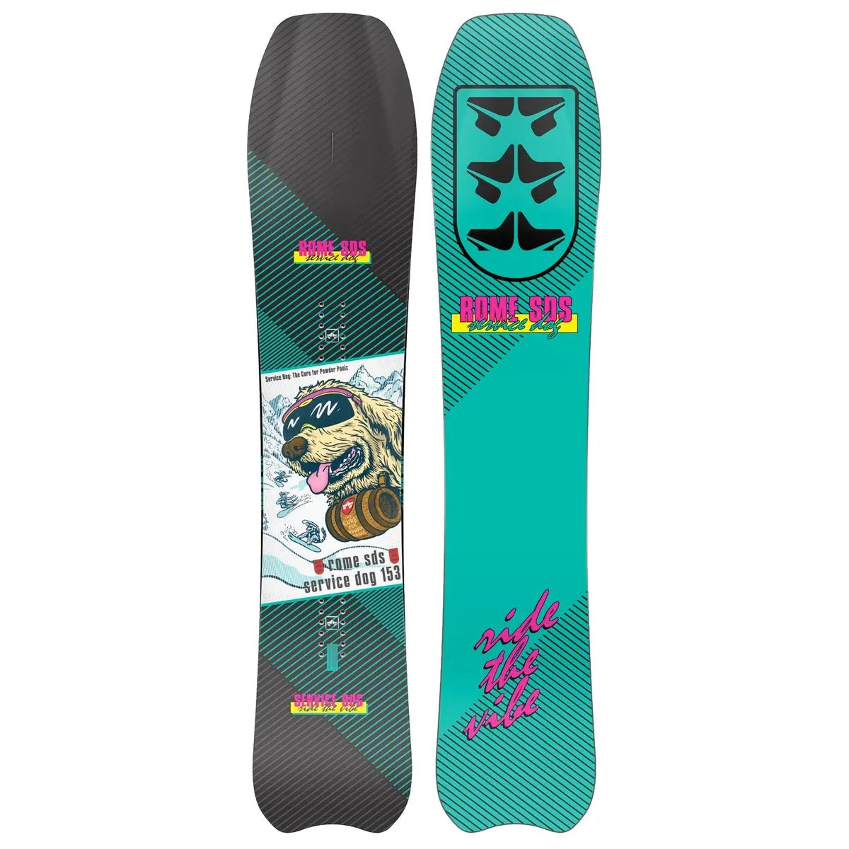 Rome SDS Service Dog Snowboard 2024