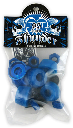 THUNDER SKATEBOARD BUSHING REBUILD KIT 95DU BLUE