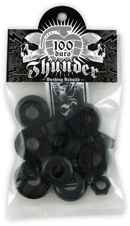 THUNDER TRUCKS BUSHING REBUILD KIT 100DU BLACK