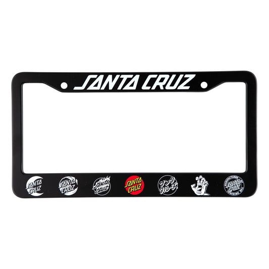 Classic Logos Santa Cruz License Plate Frame