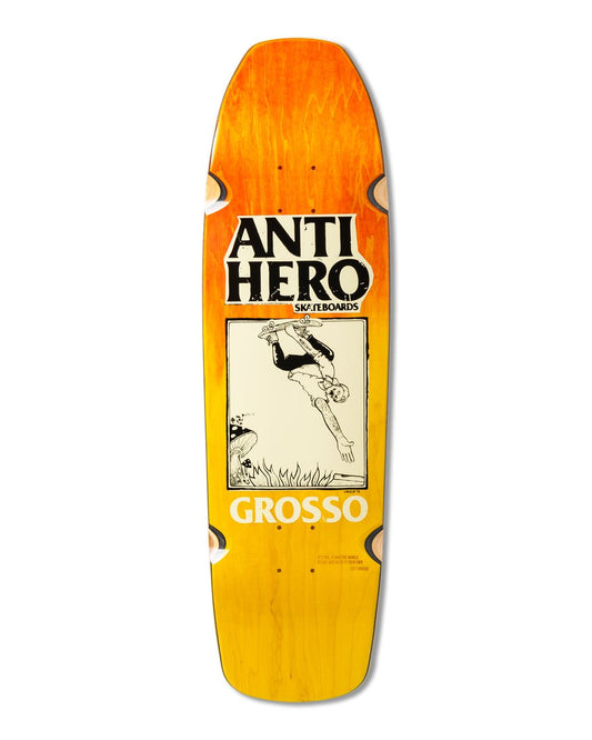 Anii-Hero Skateboards Skate Shop Day Limited Edition Jeff Grosso Fade Stain Orange/Yellow