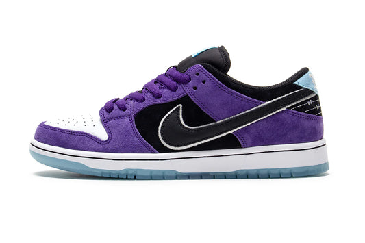 Nike SB Dunk Low Pro x Hayley Wilson Black and Court Purple