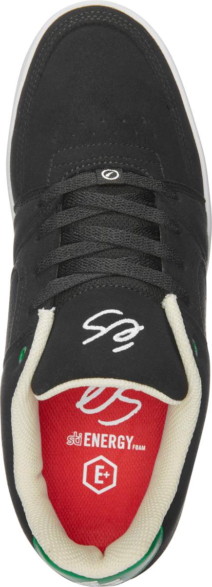 Es Skateboarding Accel Slim Black/White/Green