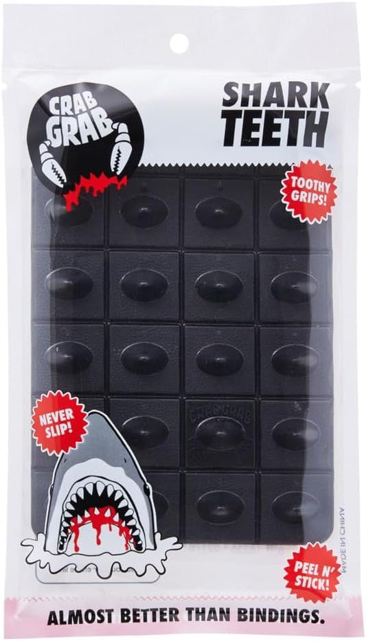 Crab Grab Shark Teeth Stomp Pad Black