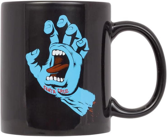 SANTA CRUZ Skateboards Mug Screaming Hand Black