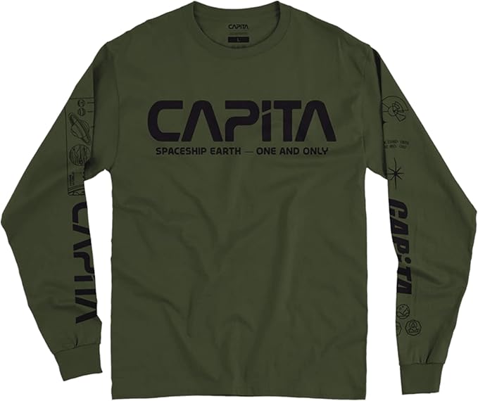 CAPiTA Space Ship Longsleeve Tee - Olive
