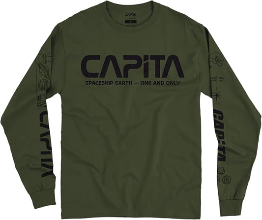 CAPiTA Space Ship Longsleeve Tee - Olive