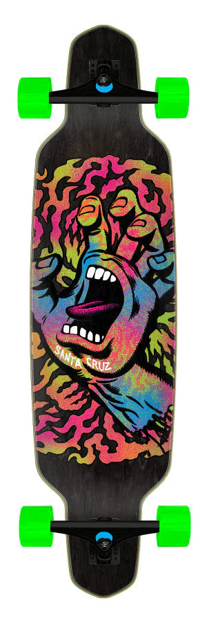 Santa Cruz Obscure Hand 9.5 x 37.52 Drop Down Longboard