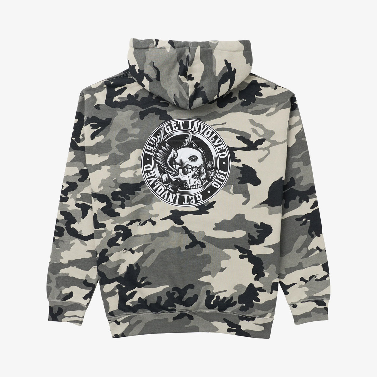 Hero's III Hoodie snow camo