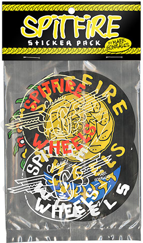 Spitfire Mark Gonzales Sticker Pack
