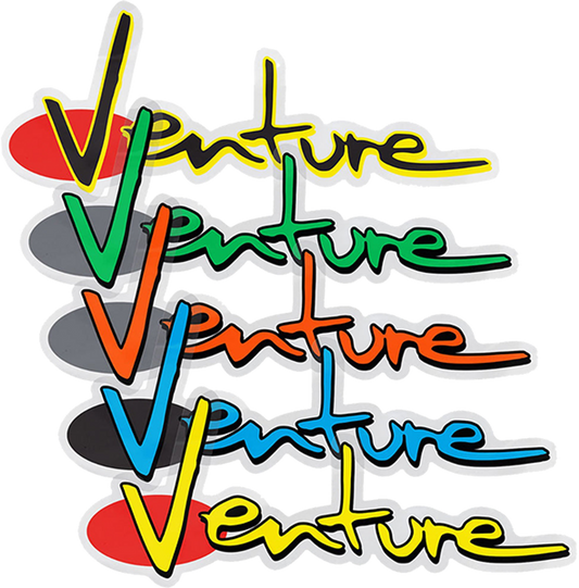 VENTURE '92 MD STICKER ASSORTED COLORS