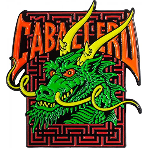 Powell Peralta Skateboards Caballero Street Dragon Green Lapel Pin