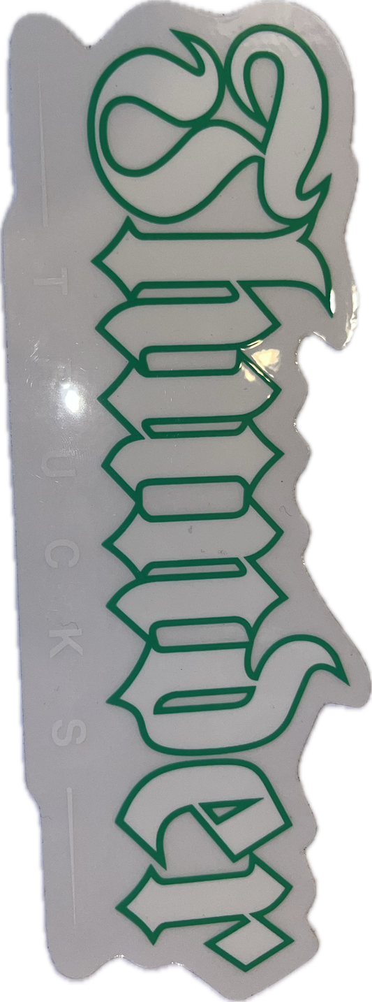 Thunder Trucks Script Large Sticker