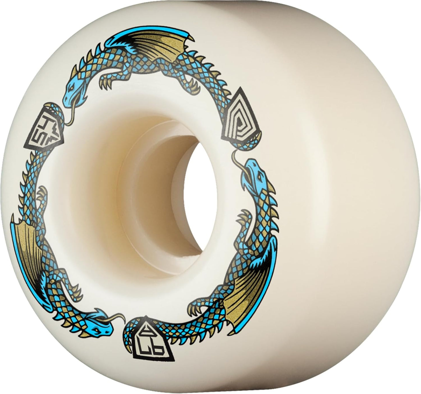 Powell Peralta Dragon Formula Skateboard Wheels 97A, Radial V4, 54mm x 34mm