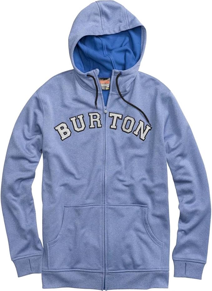 Burton Men's Premium Bonded Royals Heathers Zip-Up Hoodie