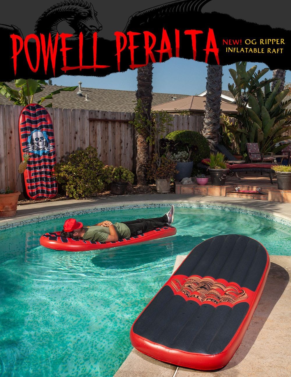 Powell Peralta Ripper Inflatable Pool Raft