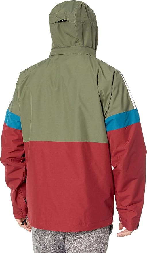 Adidas Snowboarding BBS Snowbreaker Jacket CX0240 NOBMAR/BASGRN/REA TEA Size large