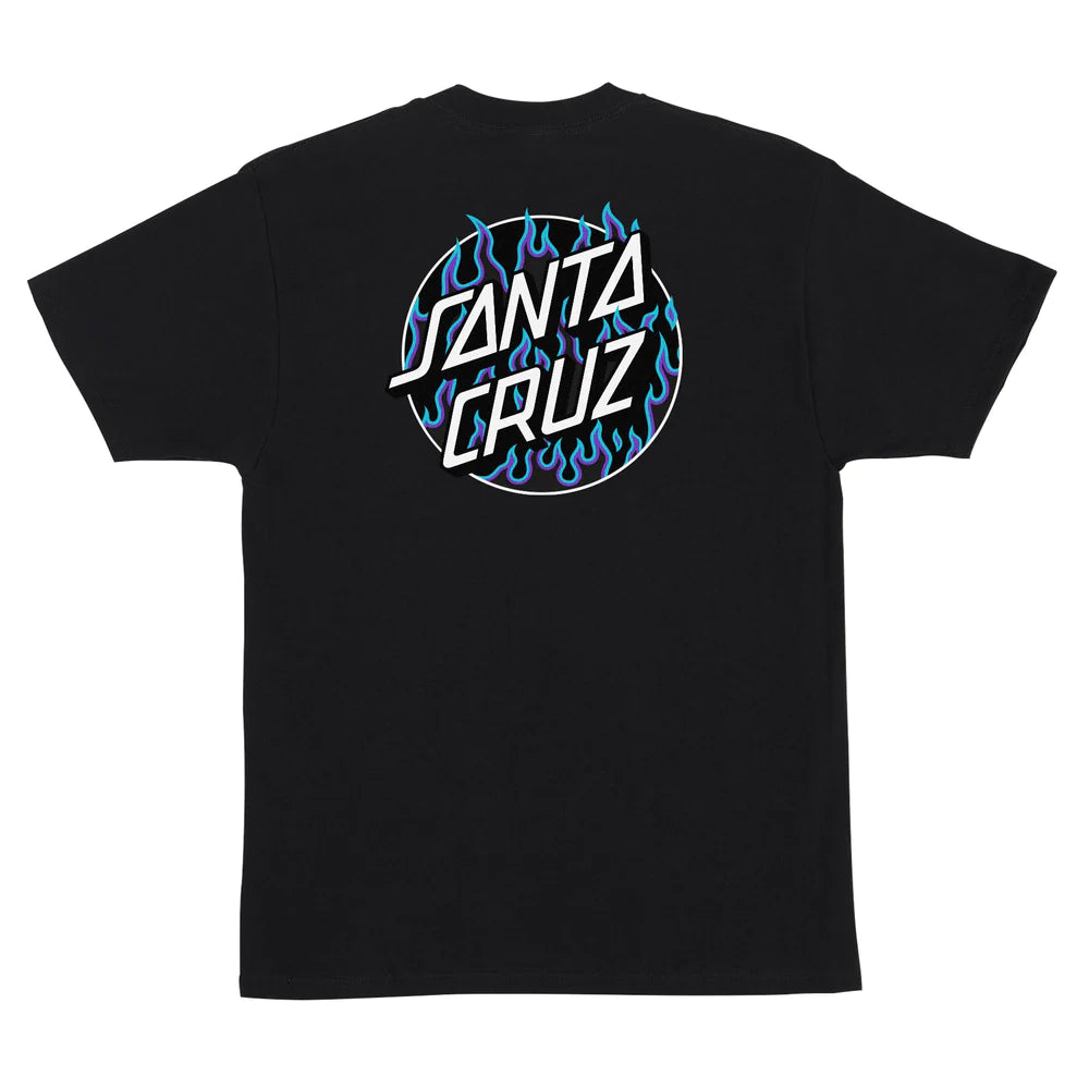 Santa Cruz x Thrasher Flame Dot Tee