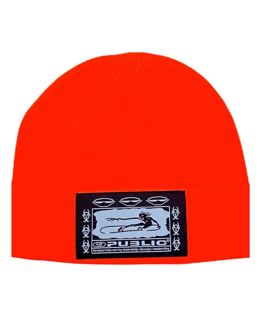 Public Fatty Orange Beanie
