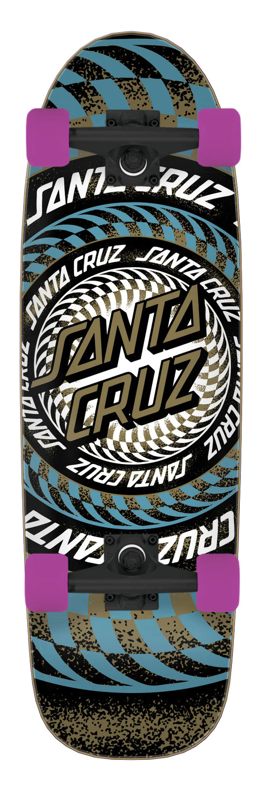 8.79in Infinite Ringed Dot Santa Cruz Street Cruiser