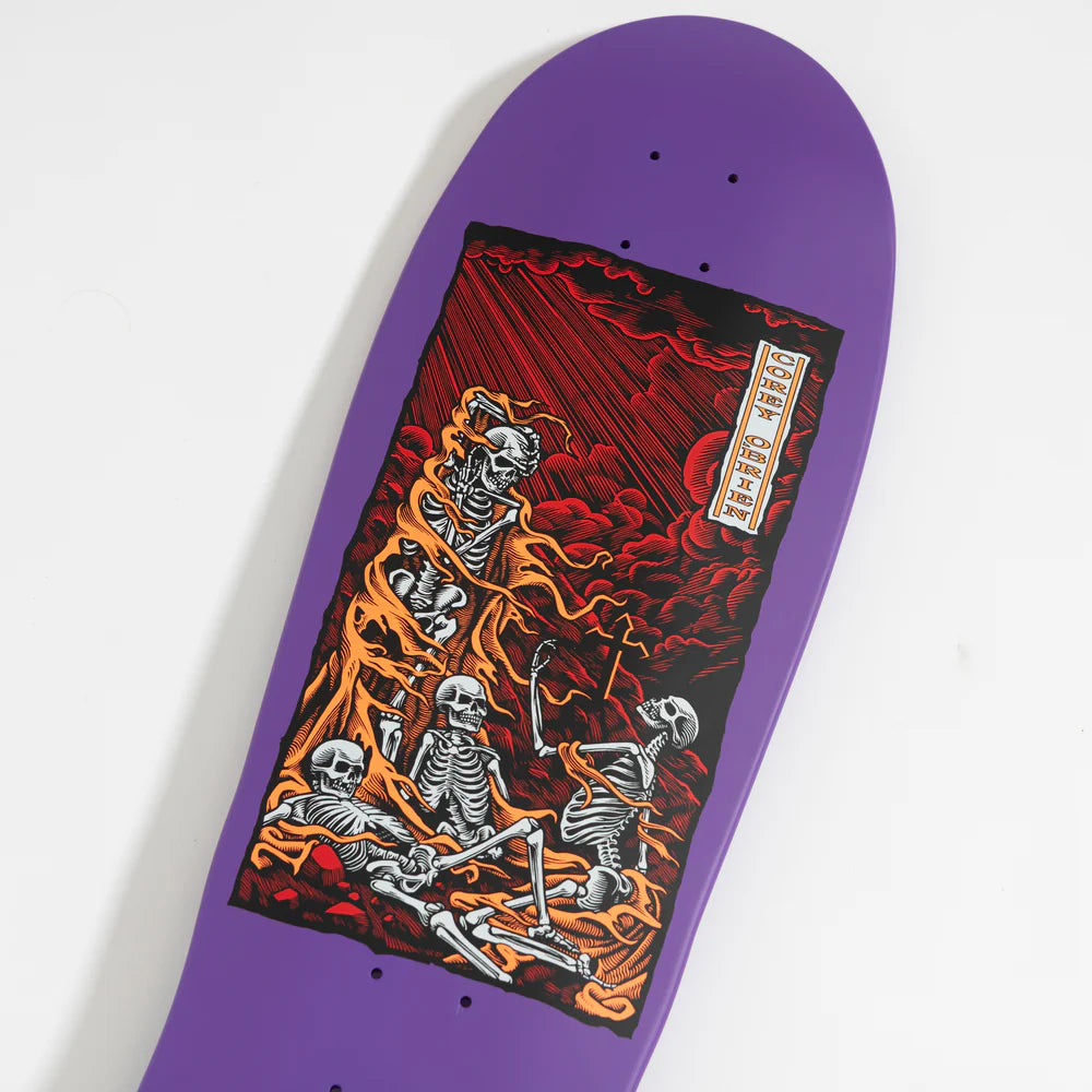 Santa Cruz OBrien Purgatory 9.85in Reissue Skateboard Deck