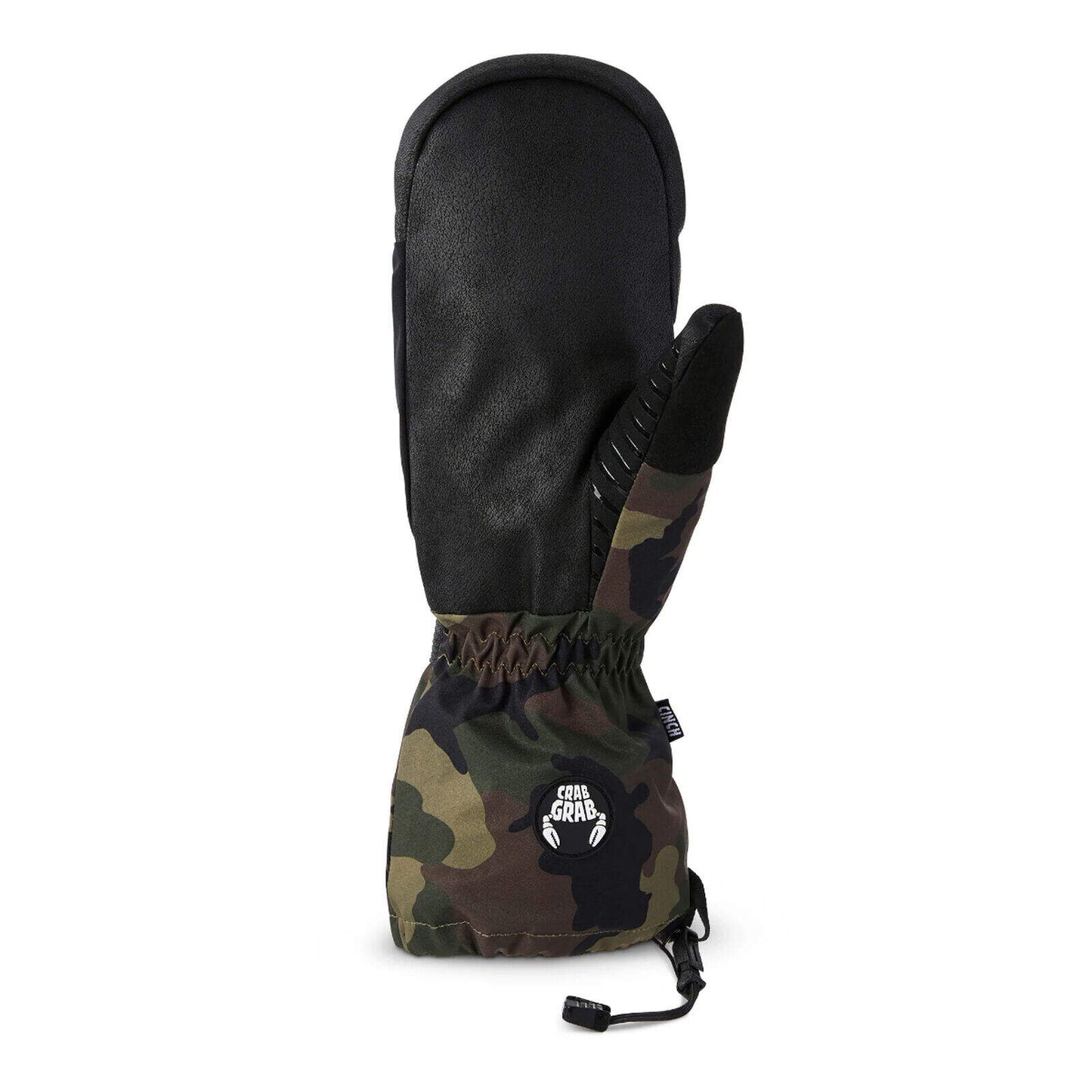 Crab Grab Cinch Mitten Woodland Camo