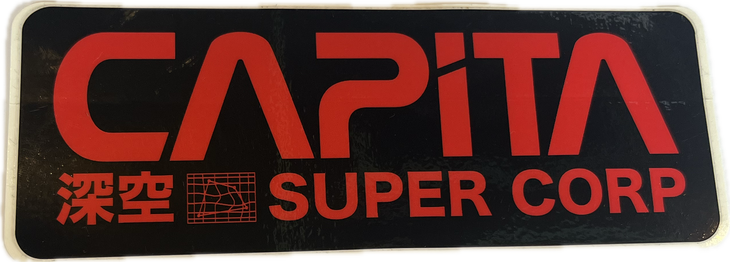 Capita Super Corp Snowboarding Sticker