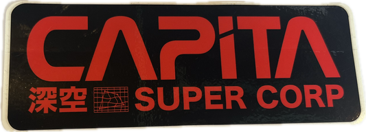 Capita Super Corp Snowboarding Sticker