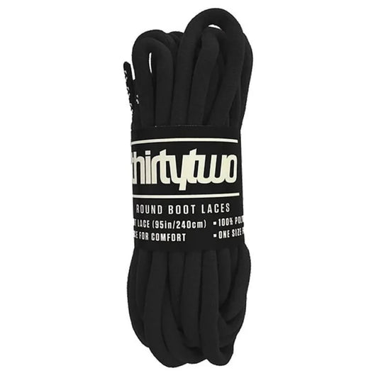 Thirtytwo Boots Replacement Boot Laces Black