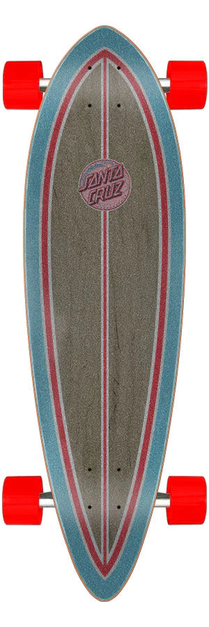 Santa Cruz Skateboards Complete Decoder Wave Pintail Cruzer 9.20in x 33in