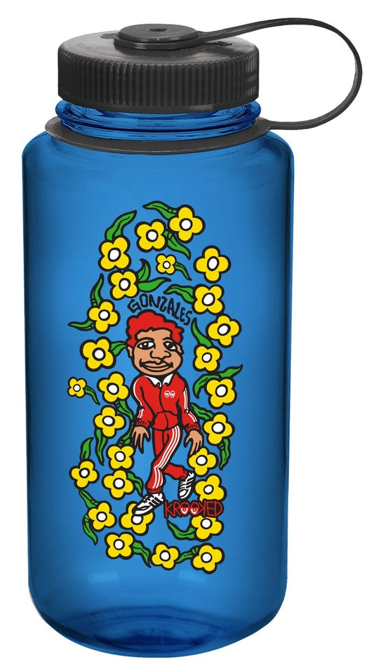 KROOKED GONZ SWEATPANTS WATER BOTTLE BLUE
