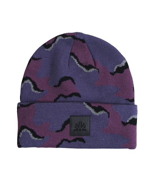 AUTUMN WAVY CAMO BEANIE